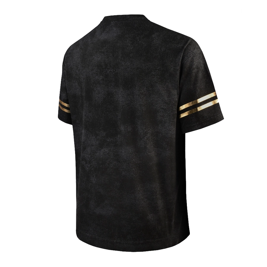 MEMPHIS GRIZZLIES LOGO OVERSIZED ANTHRA MELANGE T-SHIRT 'GREY'