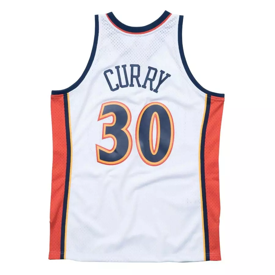 SWINGMAN JERSEY GOLDEN STATE WARRIORS HOME 2009-10 STEPHEN CURRY 'WHITE'