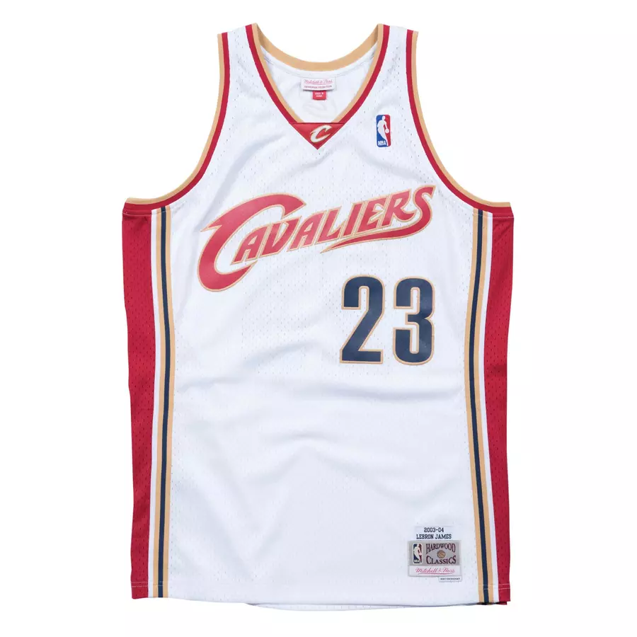SWINGMAN JERSEY CLEVELAND CAVALIERS 2003-04  LEBRON JAMES  'WHITE'