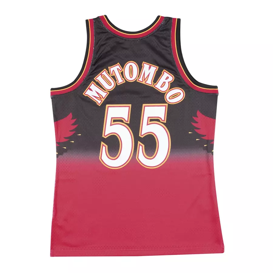 SWINGMAN JERSEY ATLANTA HAWKS 1996-97 DIKEMBE MUTOMBO 'RED'