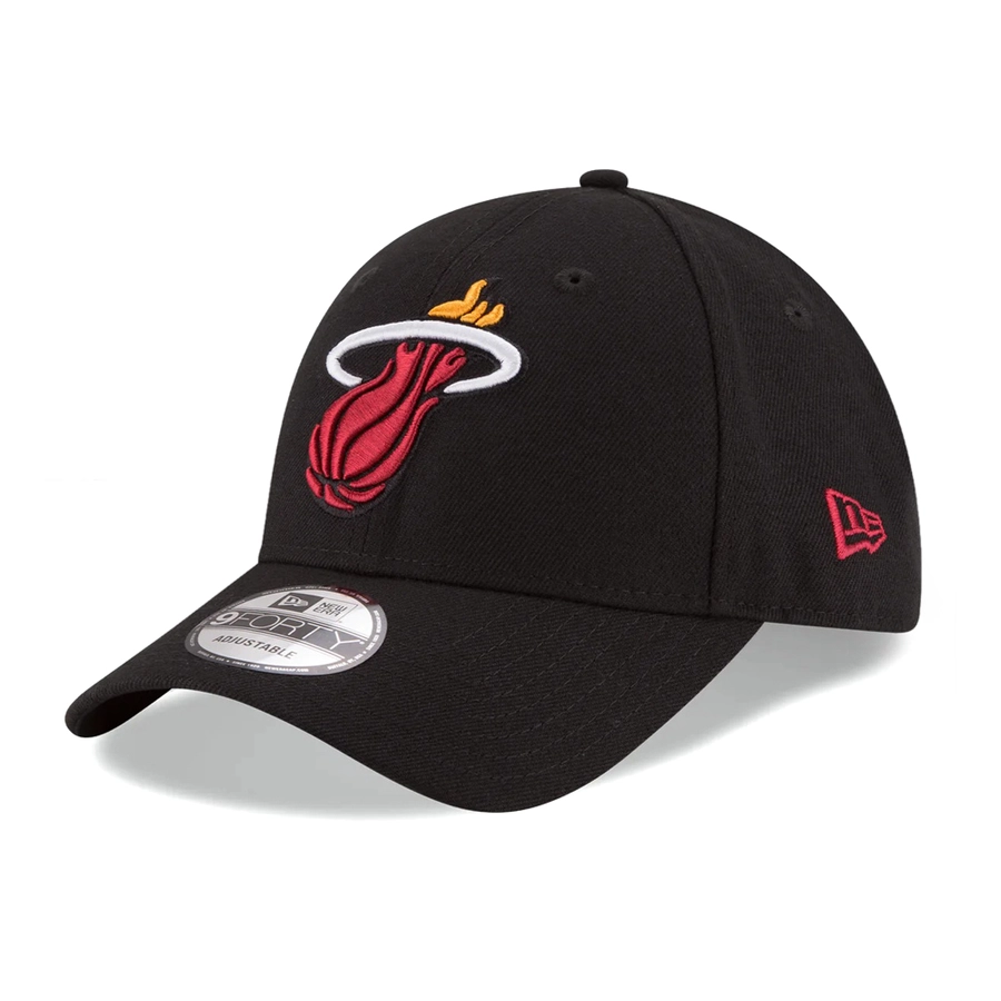 MIAMI HEAT THE LEAGUE 9FORTY CAP 'BLACK'