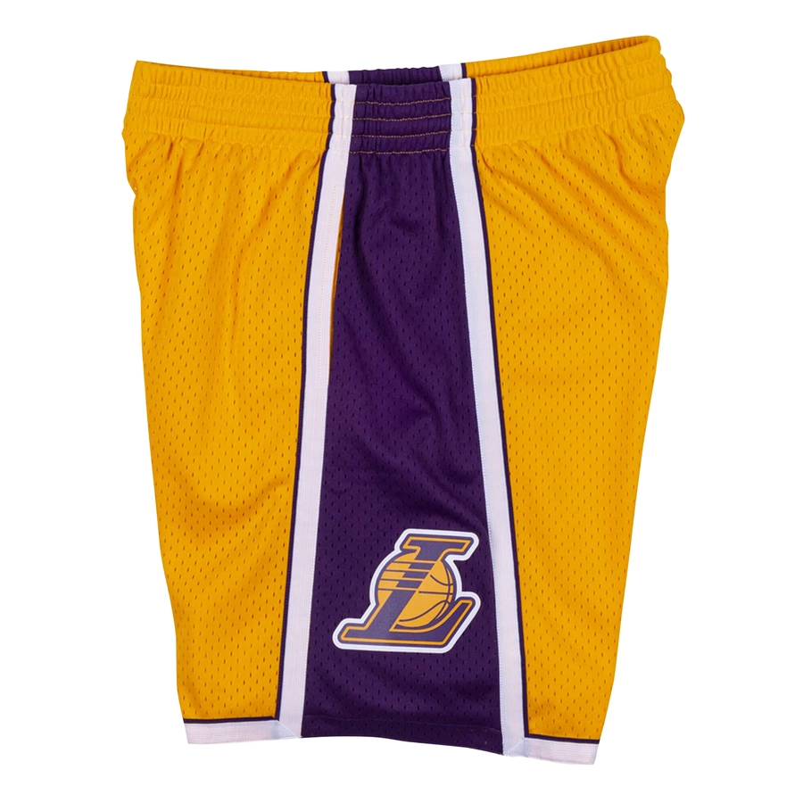 SWINGMAN SHORTS LOS ANGELES LAKERS 2009-10 'LIGHT GOLD/PURPLE'