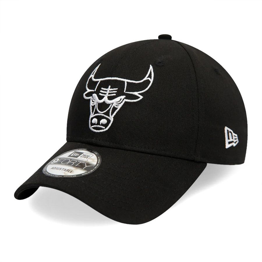 CHICAGO BULLS ESSENTIAL OUTLINE 9FORTY CAP 'BLACK'