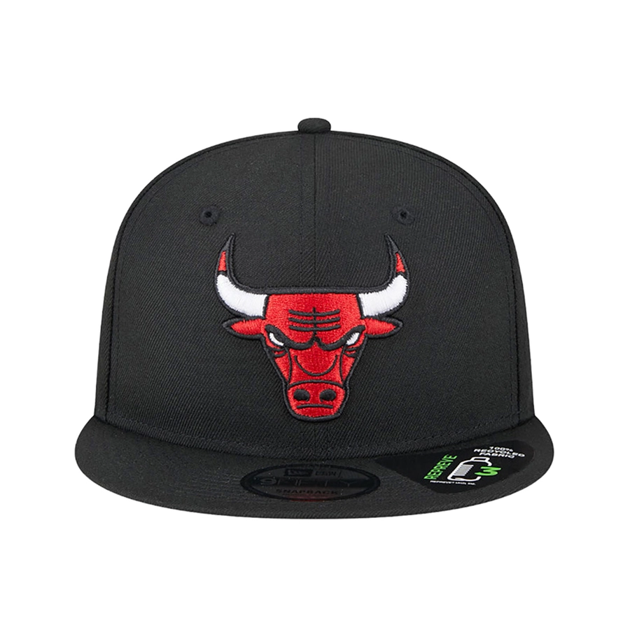 CHICAGO BULLS REPREVE 9FIFTY SNAPBACK CAP 'BLACK'