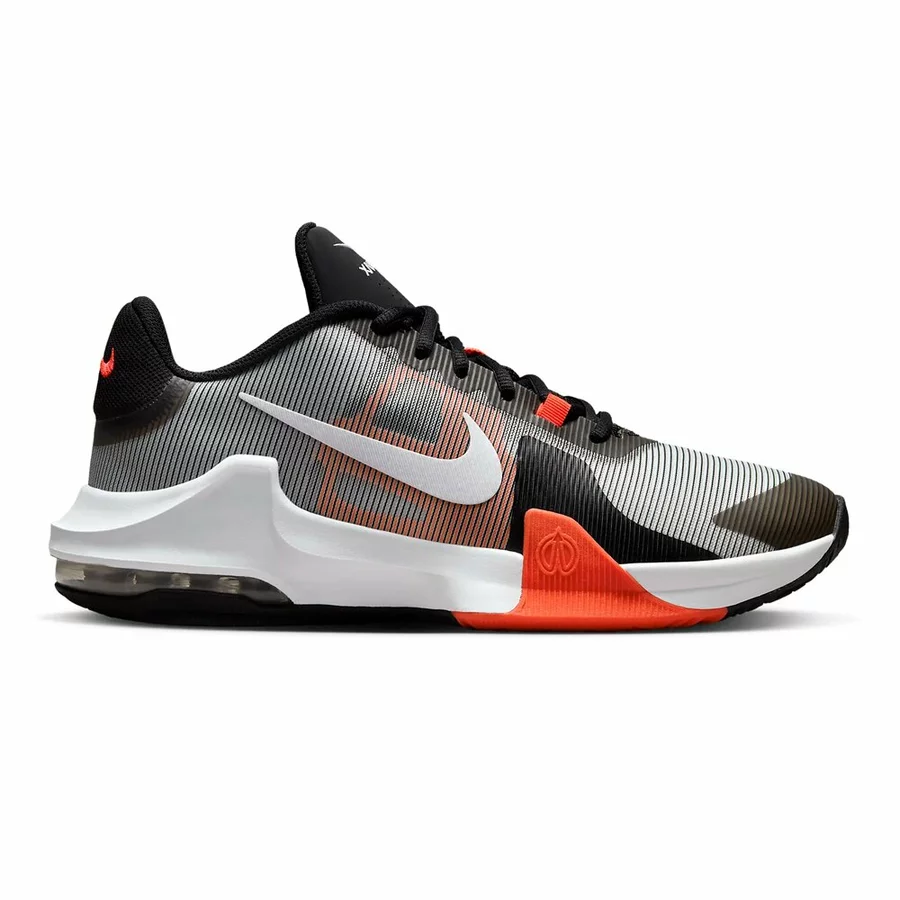 NIKE AIR MAX IMPACT 4 BASKETBALL SHOES 'BLACK'