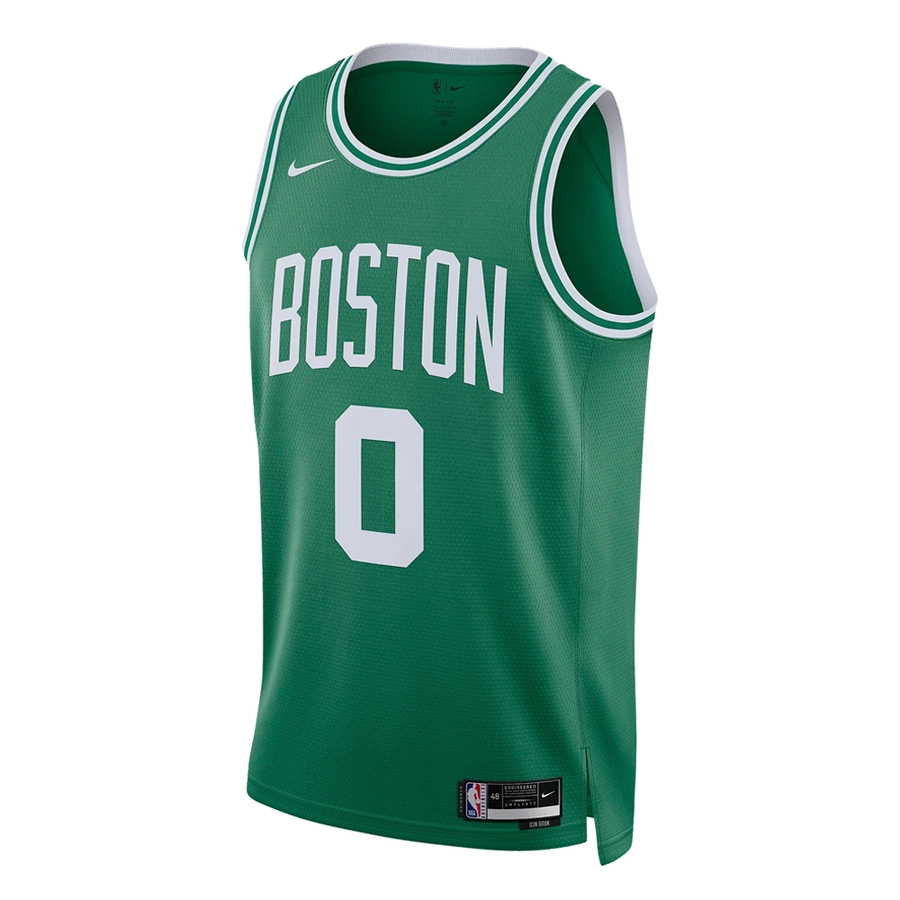 NIKE BOSTON CELTICS JAYSON TATUM DRI-FIT NBA SWINGMAN ICON EDITION 2022/23 JERSEY 'GREEN'