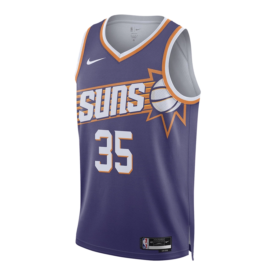 NIKE PHOENIX SUNS KEVIN DURANT DRI-FIT NBA SWINGMAN ICON EDITION 2022/23 JERSEY 'PURPLE'