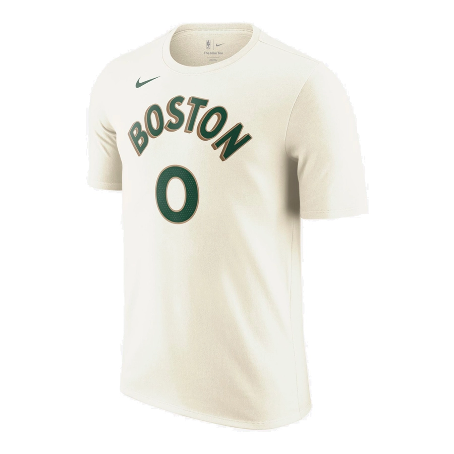 NIKE BOSTON CELTICS JASON TATUM CITY EDITION NBA T-SHIRT 'WHITE'