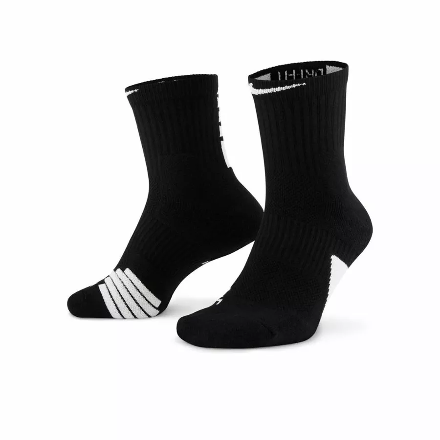 NIKE ELITE MID BASKETBALL SOCKS 'BLACK'