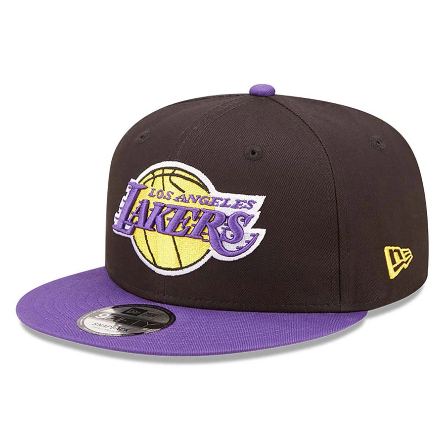 LOS ANGELES LAKERS TEAM PATCH 9FIFTY SNAPBACK CAP 'BLACK'