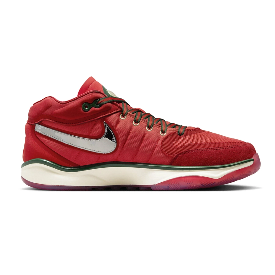 NIKE AIR ZOOM G.T. HUSTLE 2 EP BASKETBALL SHOES 'RED'