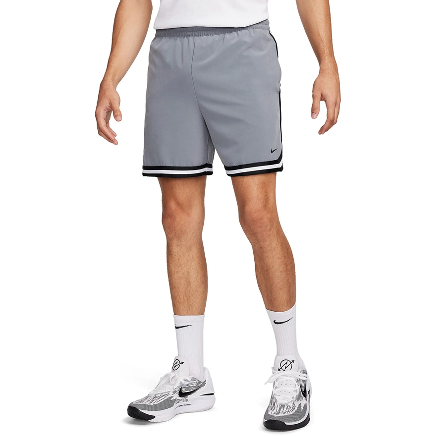 NIKE DNA DRI-FIT 6" UV WOVEN BASKETBALL SHORTS 'GREY'