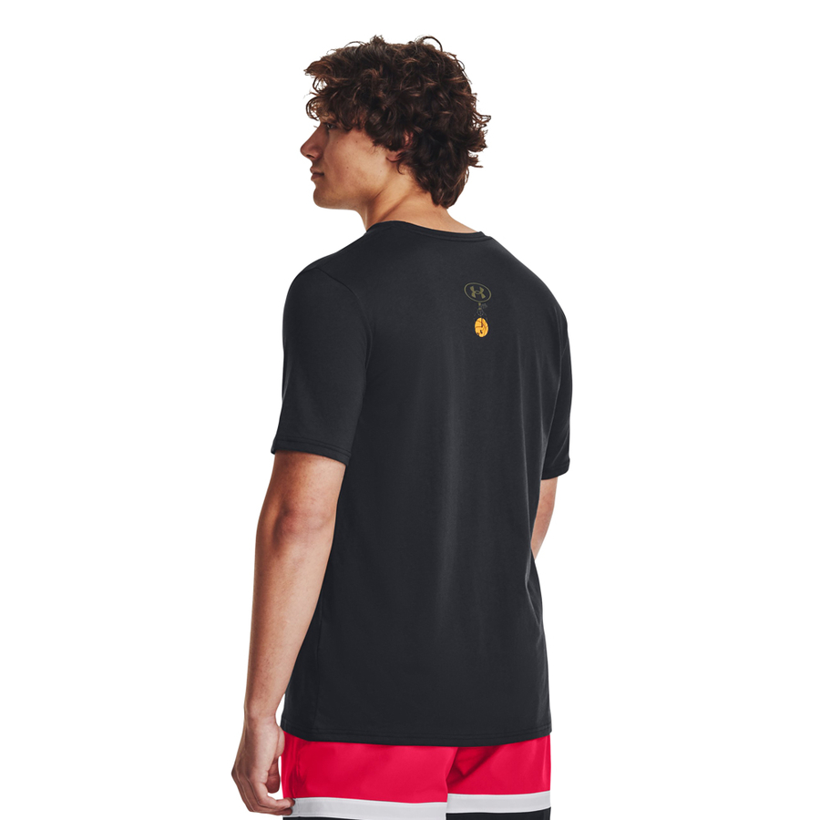 UA BASKETBALL CLAW MACHINE SHORT SLEEVE T-SHIRT 'BLACK'