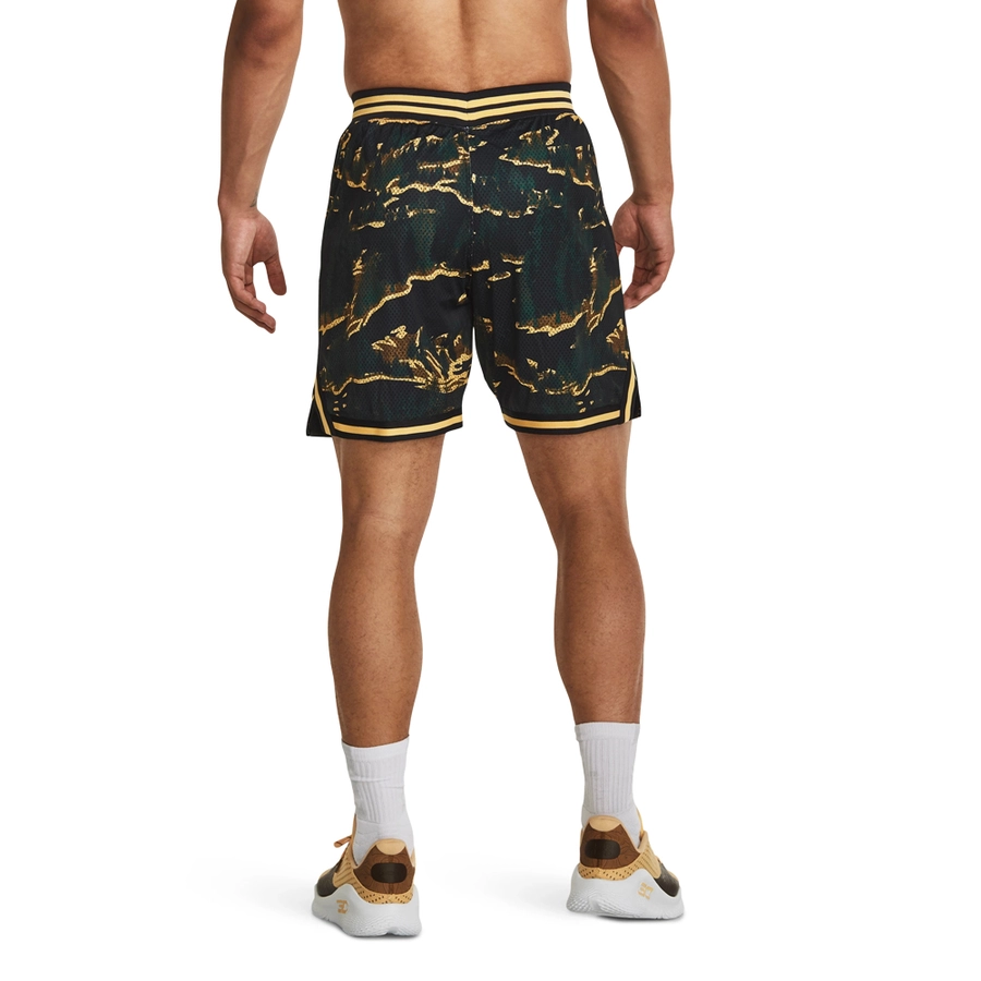 UA CURRY MESH SHORTS 'BLACK'