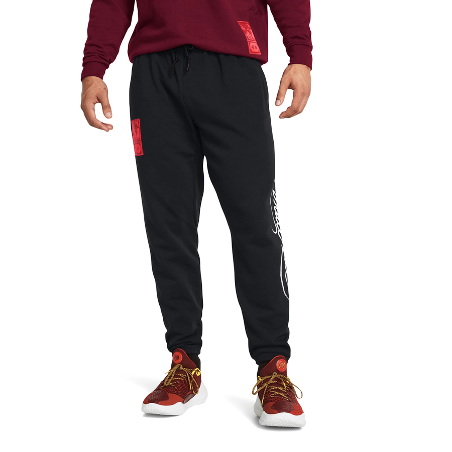 UA STEPH CURRY X BRUCE LEE ELEMENTS JOGGER 'BLACK'