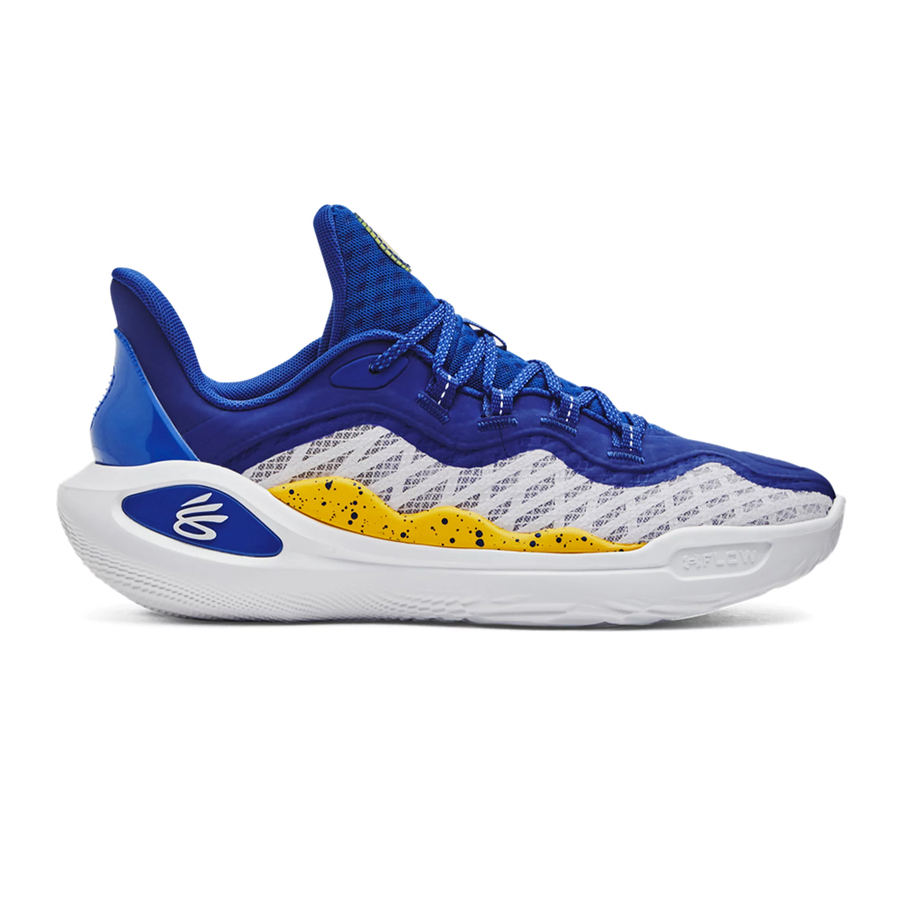 UA CURRY 11 DUB NATION BASKETBALL SHOES 'WHITE'