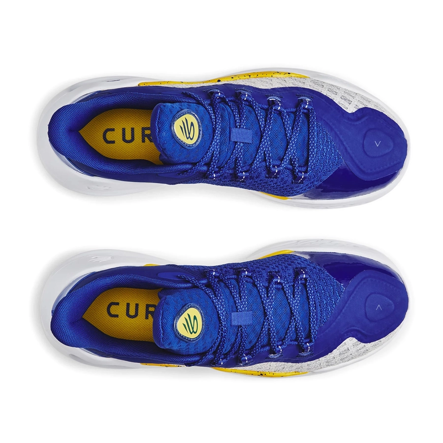 UA CURRY 11 DUB NATION BASKETBALL SHOES 'WHITE'