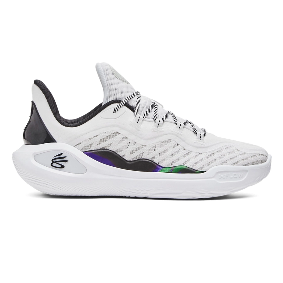 UA CURRY 11 BRUCE LEE WIND BASKETBALL SHOES 'WHITE'