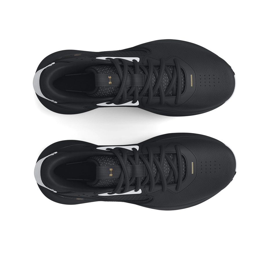 UA LOCKDOWN 6 BASKETBALL SHOES 'BLACK'