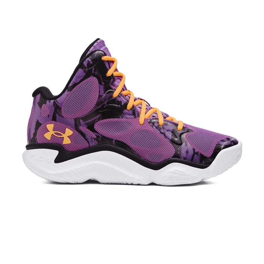 UA CURRY SPAWN FLOTRO BASKETBALL SHOES 'PURPLE'