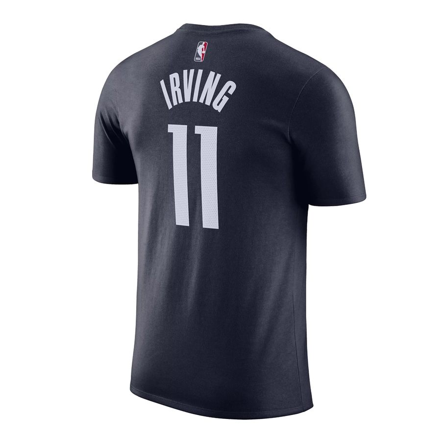 JORDAN DALLAS MAVERICKS KYRIE IRVING #11 STATEMENT EDITION NBA T-SHIRT 'NAVY BLUE'