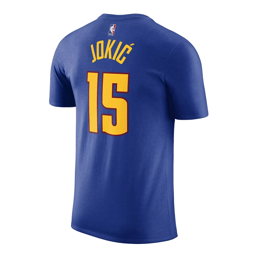 JORDAN DENVER NUGGETS NIKOLA JOKIC #15 STATEMENT EDITION NBA T-SHIRT 'BLUE'