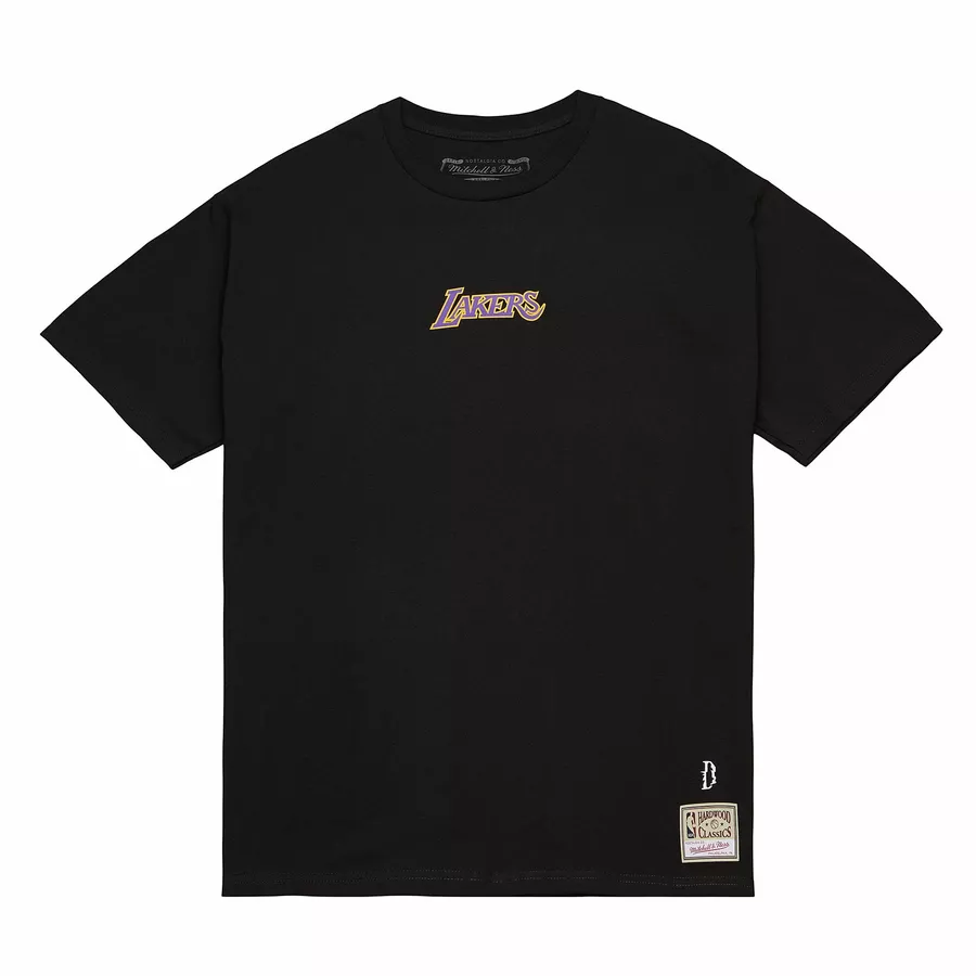 MITCHELL & NESS X SUGA GLITCH T-SHIRT LOS ANGELES LAKERS 'BLACK'