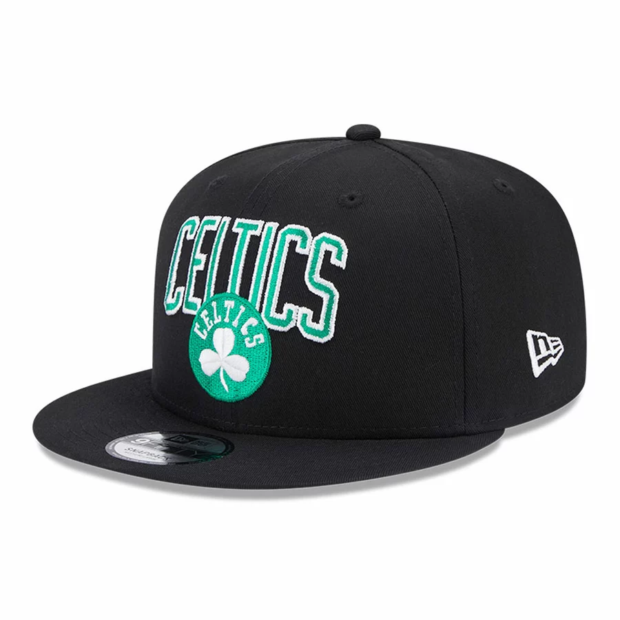 BOSTON CELTICS NBA PATCH 9FIFTY SNAPBACK CAP 'BLACK/GREEN'