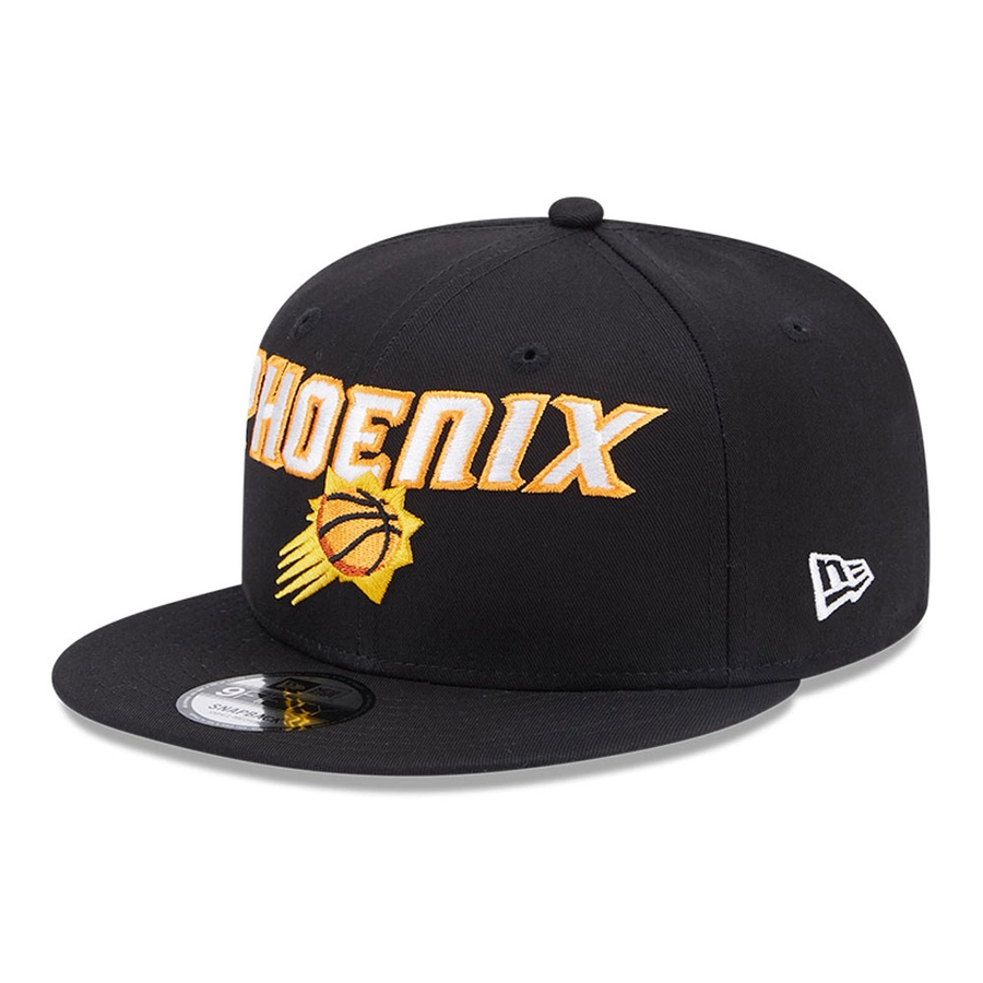 PHOENIX SUNS NBA PATCH 9FIFTY SNAPBACK CAP 'BLACK/WHITE'