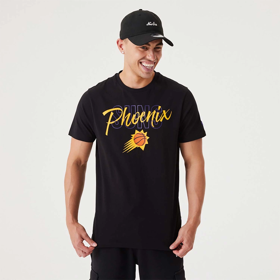 PHOENIX SUNS NBA SCRIPT T-SHIRT 'BLACK'