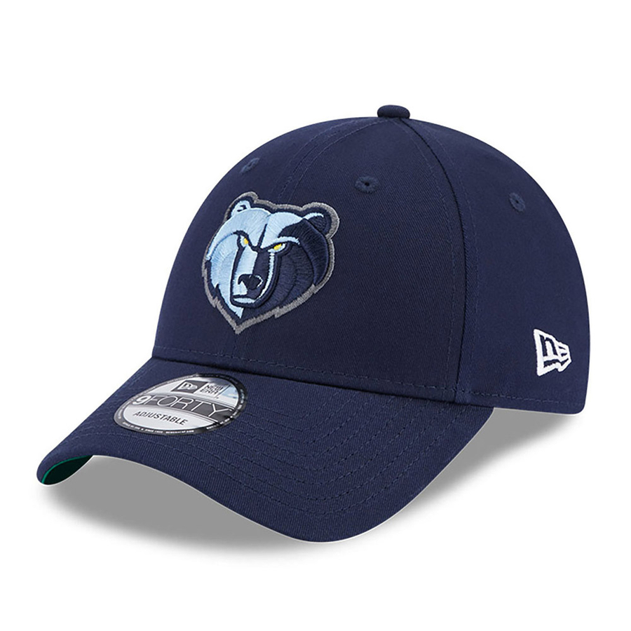 MEMPHIS GRIZZLIES TEAM SIDE PATCH 9FORTY ADJUSTABLE CAP 'DARK BLUE'