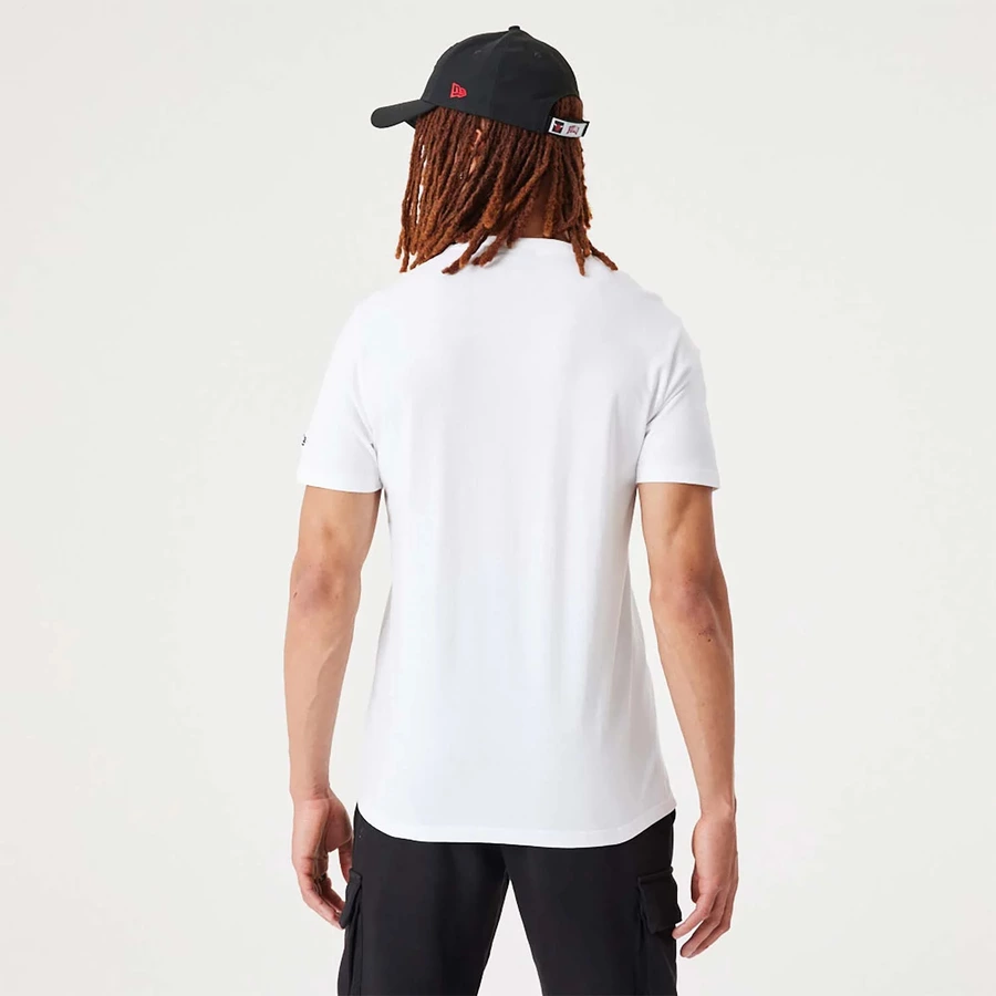 CHICAGO BULLS NBA SCRIPT T-SHIRT 'WHITE'